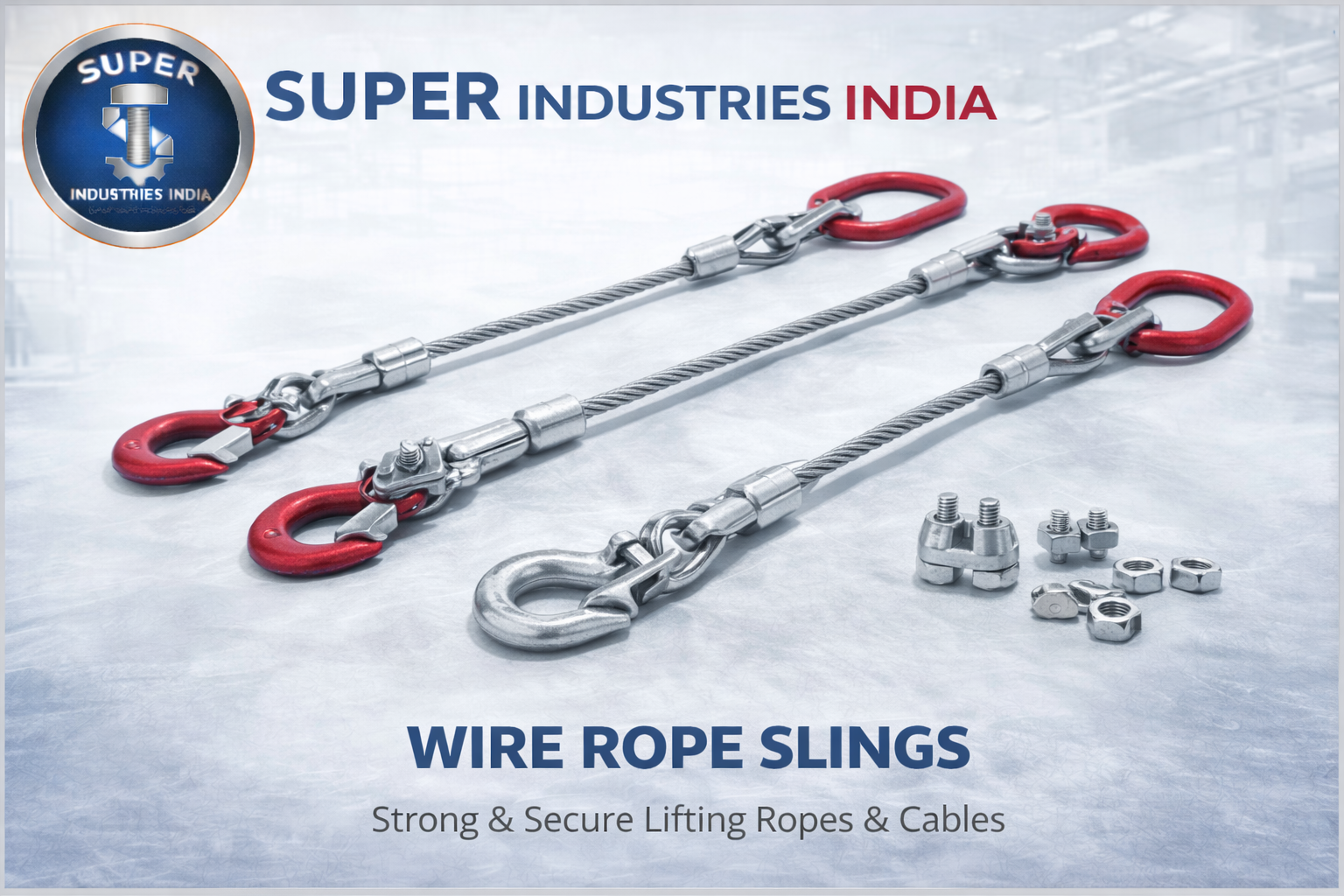Reliable Wire Rope Slings for Heavy Lifting Applications