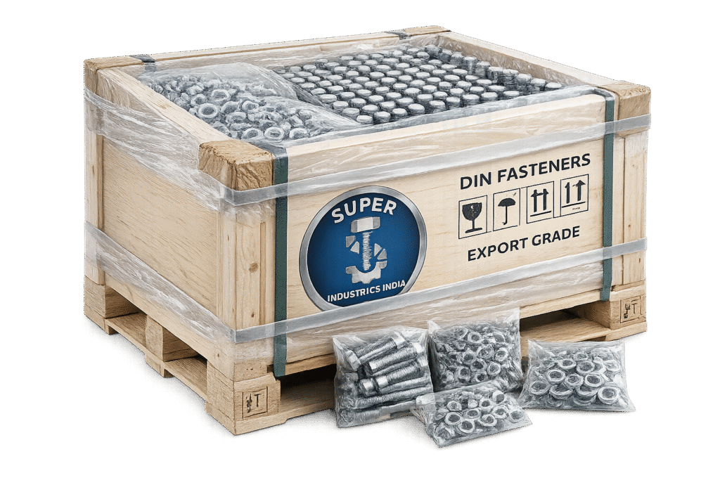 DIN FASTENERS EXPORT PACKAGING DIN FASTENERS: EXPORT PACKAGING