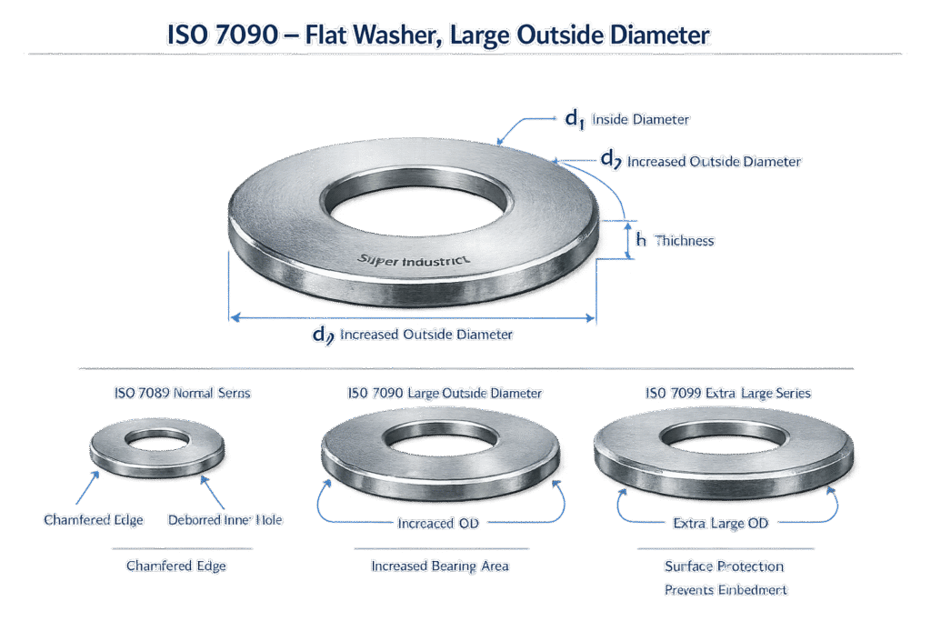 ISO 7090 Flat Washers