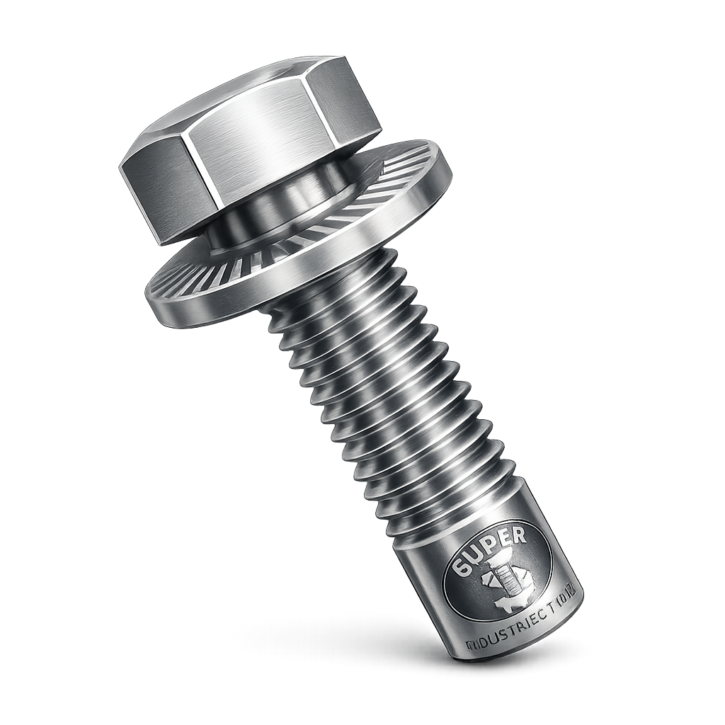 serrated bolt