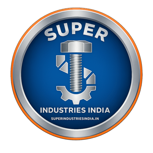 super industries logo. India's top fastener manufacturer.